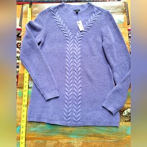 Talbots Purple Sweater S